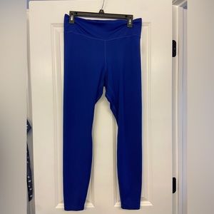 Women’s Nike leggings. Dark blue. Dri-fit. Size large.